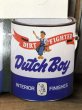 画像5: Vintage Dutch Boy Paint Store Display Life Size Cardboard Sign (T566) (5)