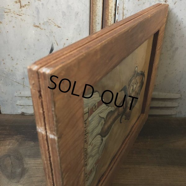 画像3: Vintage Drunkenman Double Vision Four Eyes 4 Eyed ART w/frame (T568) (3)