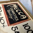 画像7: Vintage Mecca Cigarette Advertising Hand Printed, Framed,Store Sign (T571) (7)