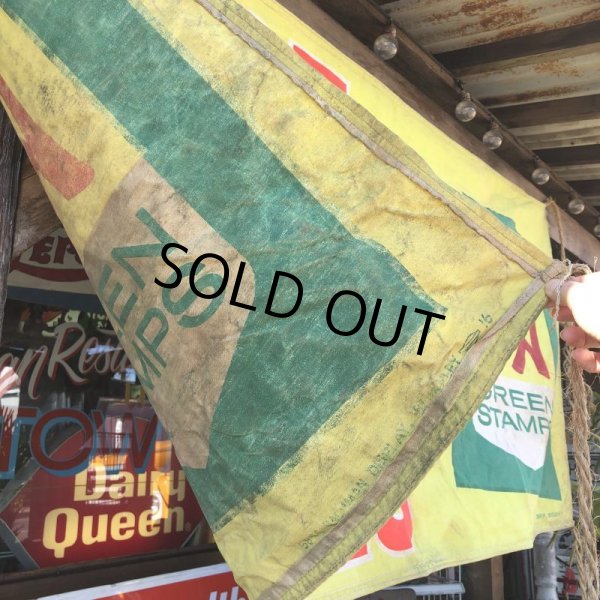 画像9: Vintage Advertising S&H Green Stamps Store Display Banner (T569) (9)