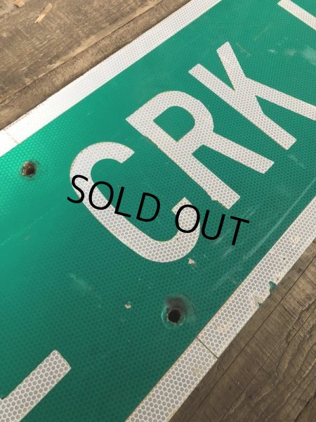 画像7: Vintage Road Sign CRANE CRK LN (T560) (7)
