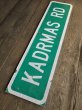 画像9: Vintage Road Sign KADRMAS RD (T573) (9)