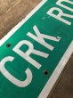 画像4: Vintage Road Sign COX CRK RD (T577) (4)