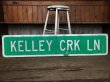 画像7: Vintage Road Sign KELLEY CRK LN (T575) (7)