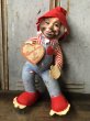 画像1: Vintage Rushton Hobo Rubber Face Valentine Doll (T565) (1)