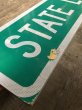 画像3: Vintage Road Sign STATE LINE LN (T578) (3)