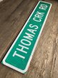 画像8: Vintage Road Sign THOMAS CRK RD (T579) (8)