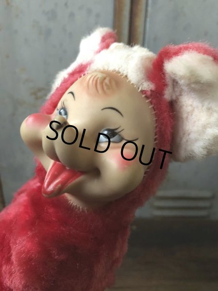 画像8: Vintage Rubber Face Doll Red Fox (T561) (8)