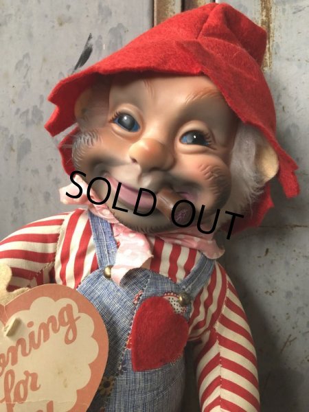 画像7: Vintage Rushton Hobo Rubber Face Valentine Doll (T565) (7)