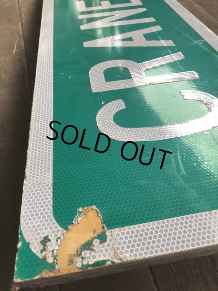 画像3: Vintage Road Sign CRANE CRK LN (T574) (3)
