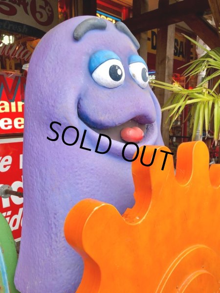 画像7: Vintage McDonald's Playland Store Display Sign Grimace Statue  (T566) (7)