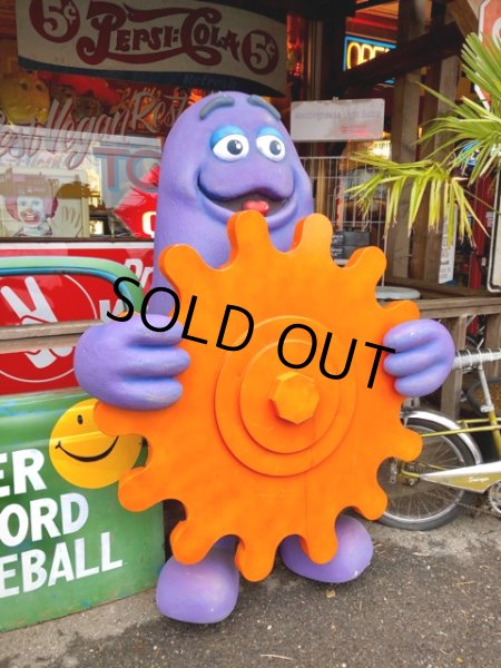 画像3: Vintage McDonald's Playland Store Display Sign Grimace Statue  (T566) (3)