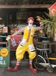 画像5: Vintage Ronald McDonald Store Display Life Size Statue  (T567) (5)