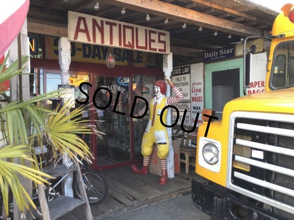 画像20: Vintage Ronald McDonald Store Display Life Size Statue  (T567) (20)