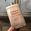 画像1: Vintage Tin 1 1/2oz Can Cashmere Bou Quet TALCUM POWDER(T569) (1)