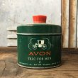 画像3: Vintage Tin 2.6oz Can AVON Talc For Men (T568) (3)