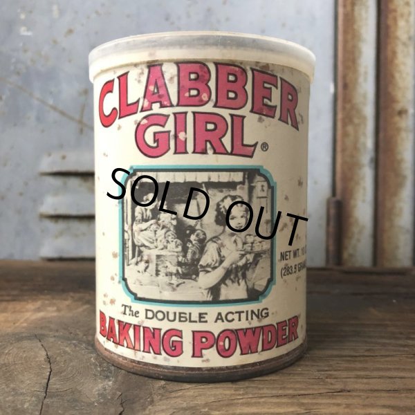 画像3: Vintage 10oz Can Clabber Girl Baking Powder (T571) (3)