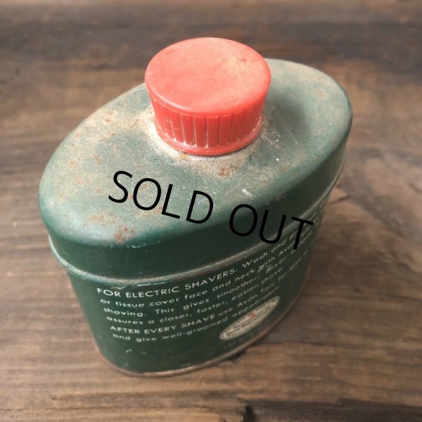 画像4: Vintage Tin 2.6oz Can AVON Talc For Men (T568) (4)