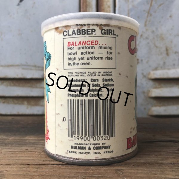 画像6: Vintage 10oz Can Clabber Girl Baking Powder (T571) (6)