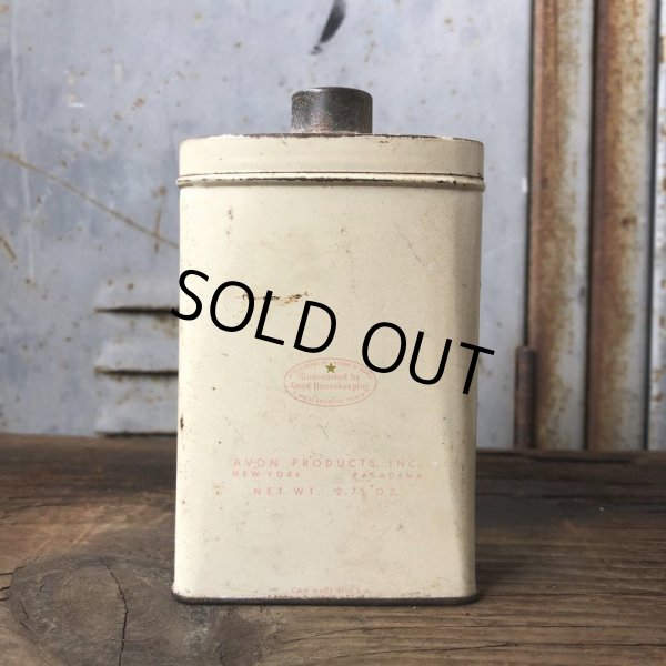 画像3: Vintage Tin 2.75oz Can AVON Cotillon Rerfumed Talc (T570) (3)