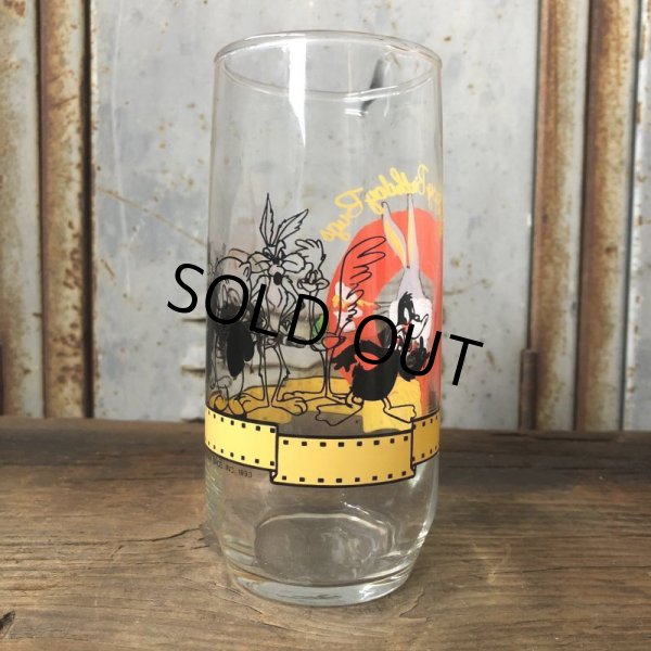画像2: 1990 Vintage Glass Looney Tunes 50th Happy Birthday Bugs (T534) (2)
