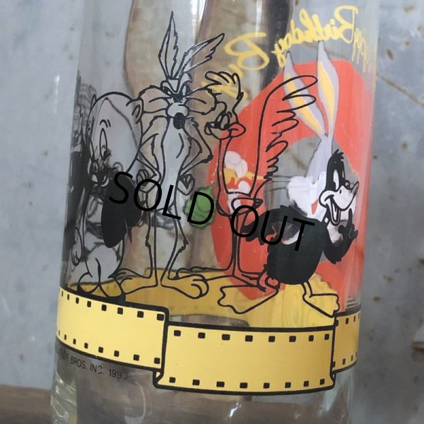 画像6: 1990 Vintage Glass Looney Tunes 50th Happy Birthday Bugs (T534) (6)