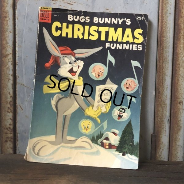 画像1: 50s Vintage Comic / BUGS BUNNY'S CHIRISTMAS FUNIES (T555) (1)