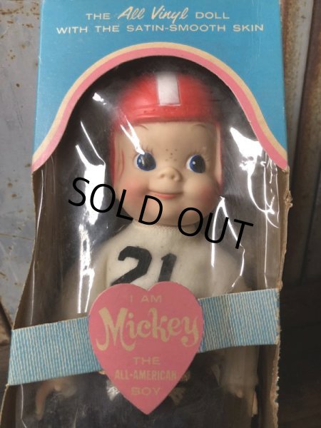 画像7: 50s Vintage I am Mickey THE ALL-AMERICAN BOY FOOTBALL PLAYER w/box (T540)  (7)