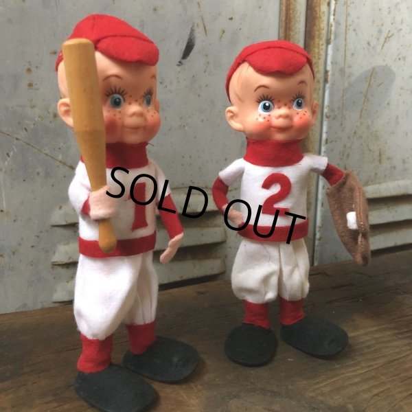 画像2: 50s Vintage BASEBALL PLAYER set (T541)  (2)