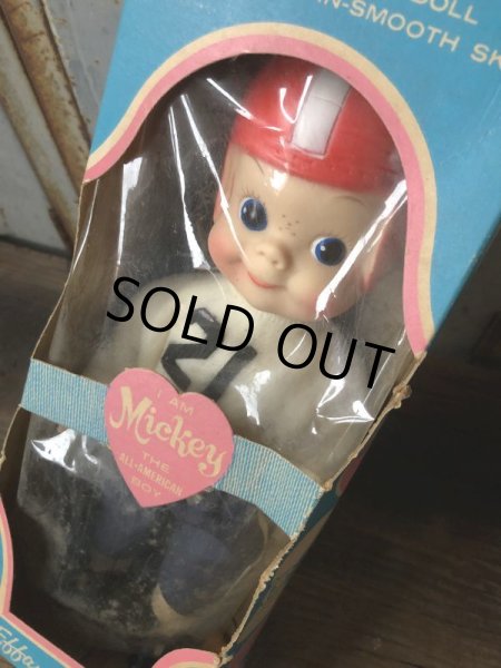 画像6: 50s Vintage I am Mickey THE ALL-AMERICAN BOY FOOTBALL PLAYER w/box (T540)  (6)