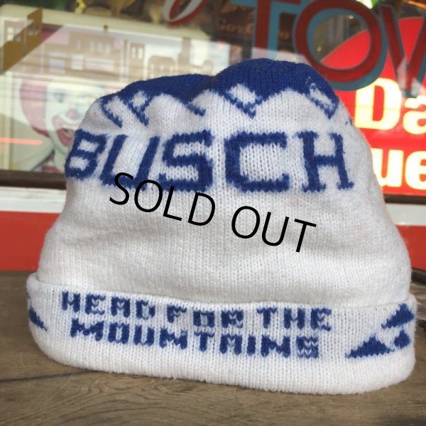 画像4: Vintage Knit Cap Busch Beer (T551) (4)