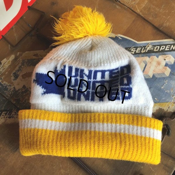 画像2: Vintage Knit Cap United Airline (T555) (2)