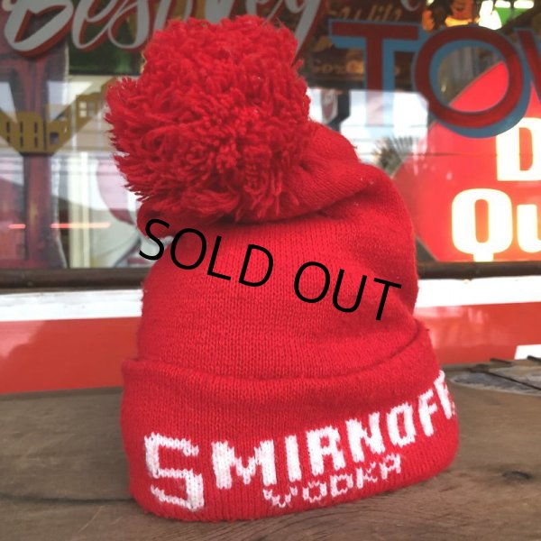 画像5: Vintage Knit Cap Smirnoff (T550) (5)