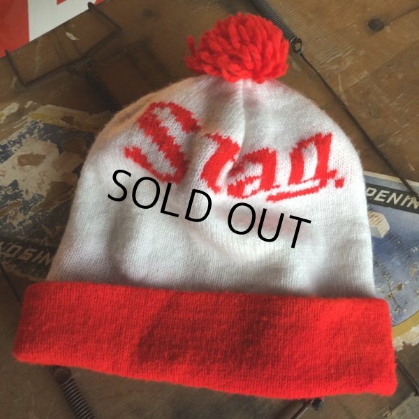 画像2: Vintage Knit Cap Stag Beer (T547) (2)