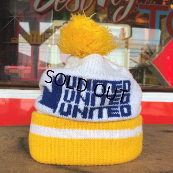 画像4: Vintage Knit Cap United Airline (T555) (4)