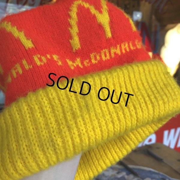 画像9: Vintage Knit Cap McDonald's (T545) (9)