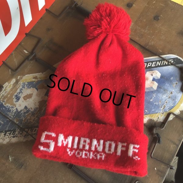 画像2: Vintage Knit Cap Smirnoff (T550) (2)