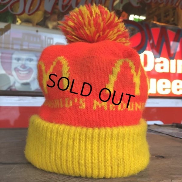 画像5: Vintage Knit Cap McDonald's (T545) (5)