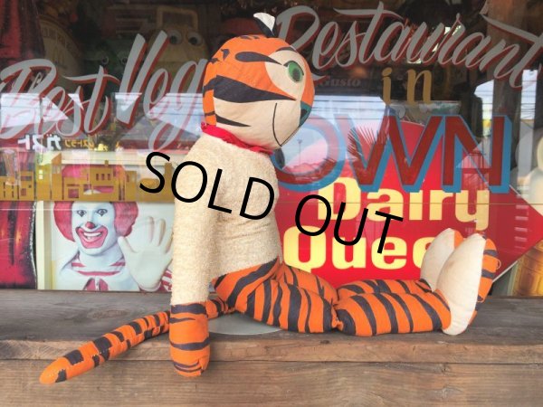画像4: 1950s Vintage Kelloggs Tony The Tiger Big Doll 65cm (T558) (4)