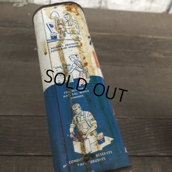 画像6: Vintage Archer Linseed Oil QT Can (T559)  (6)