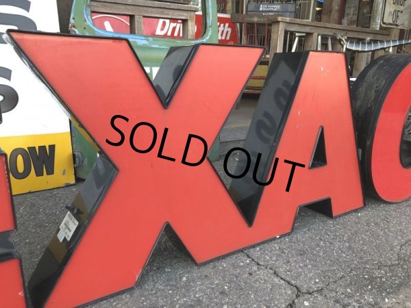 画像5: Vintage Texaco SS Original Lighted Letter Sign Huge 4m (T558) (5)