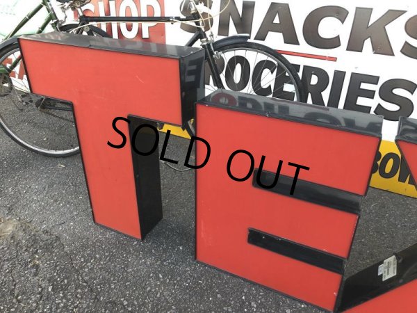 画像4: Vintage Texaco SS Original Lighted Letter Sign Huge 4m (T558) (4)