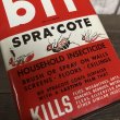 画像6: Vintage BIF Spra Cote Kills Quart Oil can (T563)  (6)