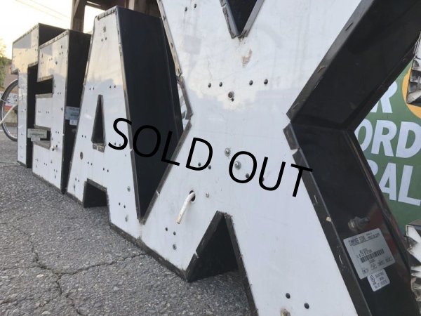 画像13: Vintage Texaco SS Original Lighted Letter Sign Huge 4m (T558) (13)