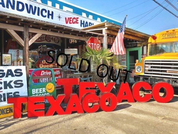 画像18: Vintage Texaco SS Original Lighted Letter Sign Huge 4m (T558) (18)