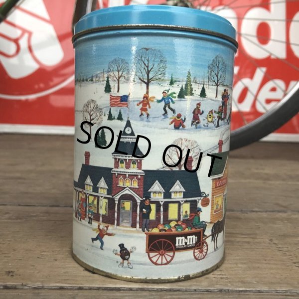 画像4: Vintage M&M's Tin Can Happy Holidays (T567) (4)