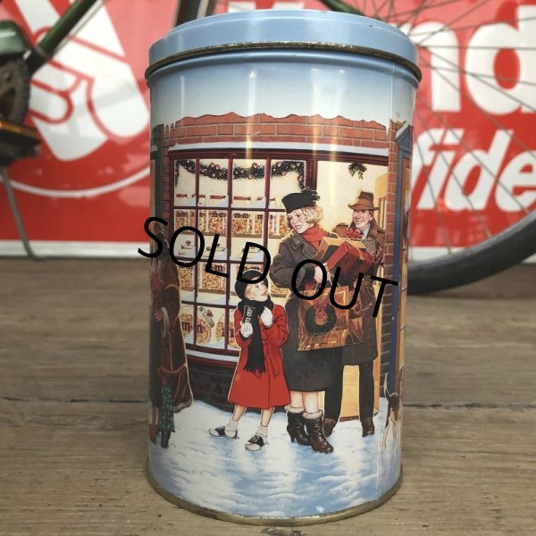 画像2: Vintage M&M's Tin Can Happy Holidays Season's Greetings (T568) (2)