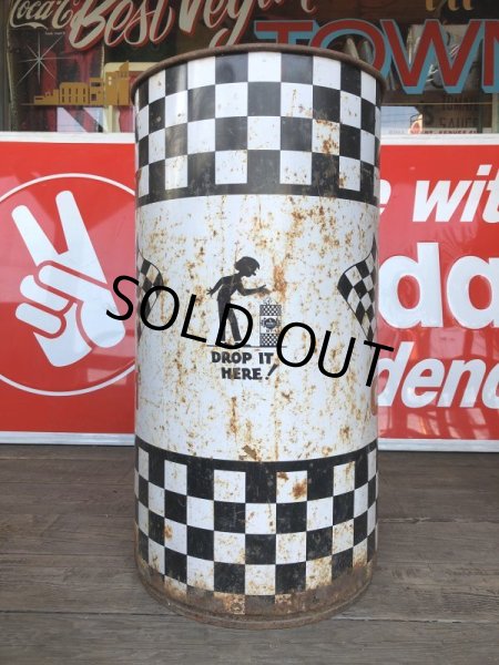 画像2: Vintage Kendall GT-1 Racing Oil Drum Barrel (T577) (2)