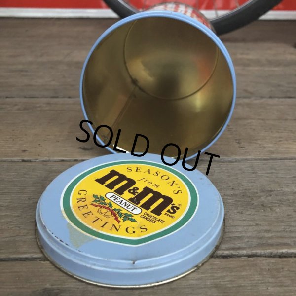 画像10: Vintage M&M's Tin Can Happy Holidays Season's Greetings (T568) (10)