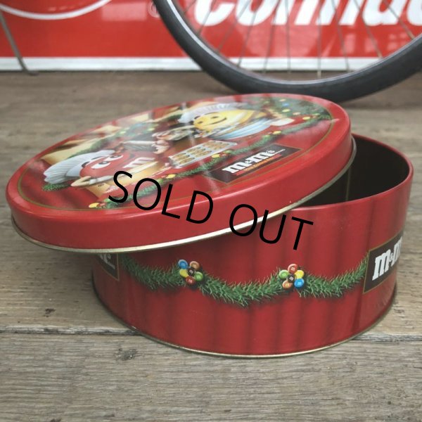 画像2: Vintage M&M's Tin Can Happy Holidays Cookies (T564) (2)